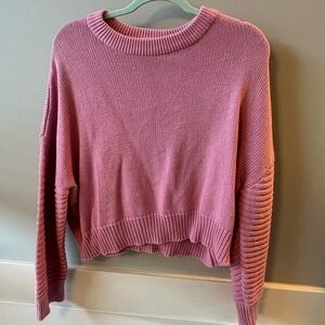 Topshop pink sweater size M